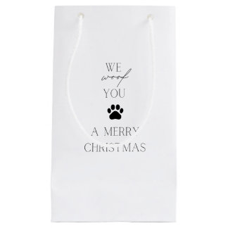 Wij wensen u een vrolijk Woofmas Klein Cadeauzakje