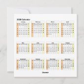 Wij wensen u een vrolijke kerstkalender feestdagenkaart (Achterkant)