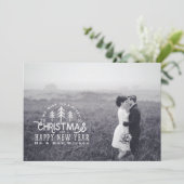 wij wensen u een vrolijke Kerstmiswijnoogst Feestdagenkaart (Staand voorkant)