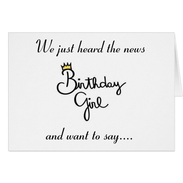 WIJ WILLEN U EEN **HAPPY BIRTHDAY** DE GROEP (Voorkant Horizontaal)