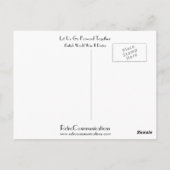 Wij willen uw keukenafval en afval briefkaart (Achterkant)