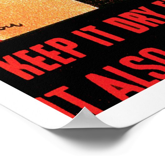 Wij willen uw keukenafval en afval poster (Hoek)