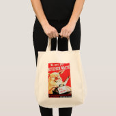 Wij willen uw keukenafval en afval tote bag (Voorkant (product))