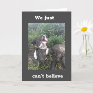 WIJ WILLEN ZEGGEN **HAPPY 40th BIRTHDAY** Card Kaart