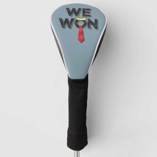 Wij wonnen Donald Trump 2024 Golfheadcover (Voorkant)