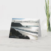 Wij worden diep bedroeft, de Kaart van de (Voorkant)