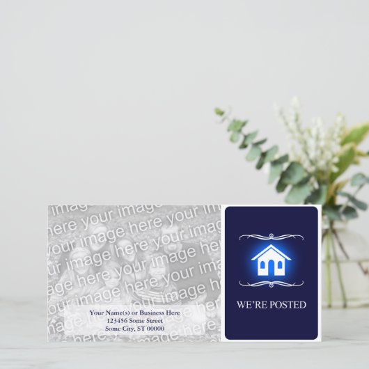 wij zijn aangekondigd : mod home aankondiging (Staand voorkant)