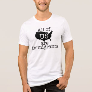 Wij zijn allemaal immigranten Tri-Blend shirt