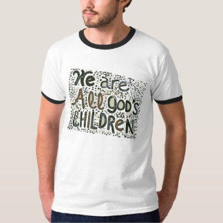 Wij zijn allen God, wij kinderen T-shirt