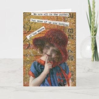 Wij zijn allen in de goot kaart