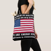 Wij zijn Amerikanen (zwart) Tas (Dichtbij)