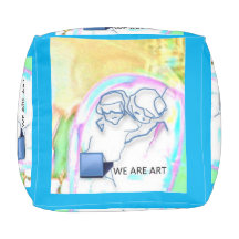 WIJ ZIJN ART POUF