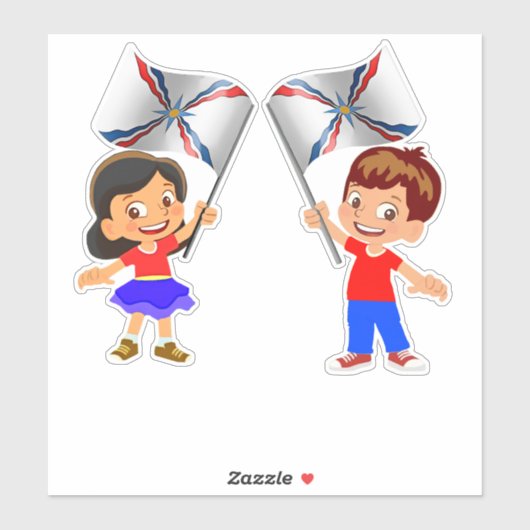 Wij zijn Assyrians T-Shirt Sticker (Vel)