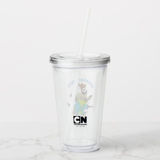 Wij zijn Beren - avontuurlijk wachten Acryl Drinkbeker (Achterkant)