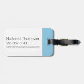 Wij zijn Beren - avontuurlijk wachten Bagagelabel (Achterkant horizontaal)