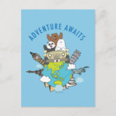 Wij zijn Beren - avontuurlijk wachten Briefkaart (Voorkant)