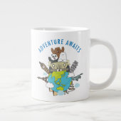 Wij zijn Beren - avontuurlijk wachten Grote Koffiekop (Rechts)