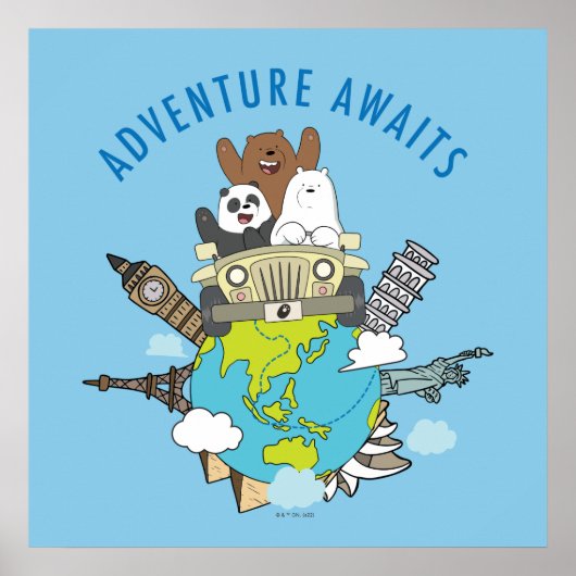 Wij zijn Beren - avontuurlijk wachten Poster (Voorkant)