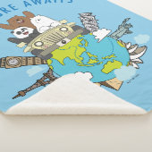 Wij zijn Beren - avontuurlijk wachten Sherpa Deken (3/4)