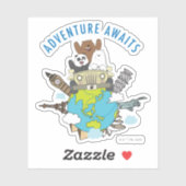 Wij zijn Beren - avontuurlijk wachten Sticker (Vel)