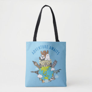 Wij zijn Beren - avontuurlijk wachten Tote Bag
