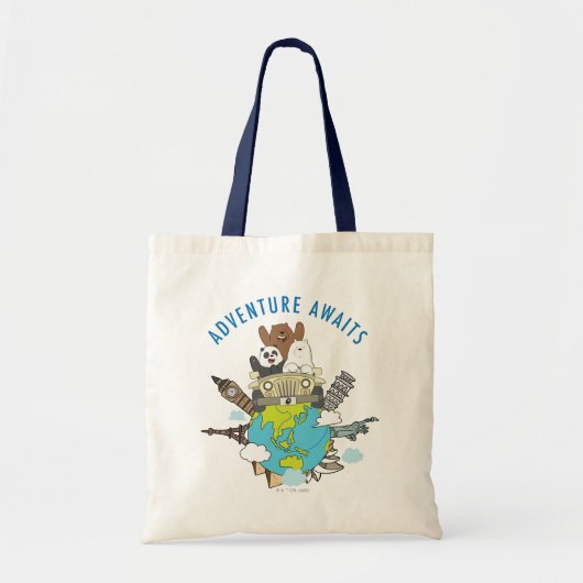 Wij zijn Beren - avontuurlijk wachten Tote Bag (Voorkant)