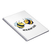 Wij Zijn Bestemd Om Een Grappig Koppel Te Zijn Bij Notitieboek (Rechterzijde)