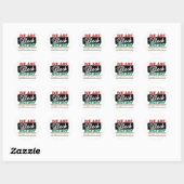 Wij zijn Black History Trots Juneteenth Ronde Sticker (Vel)