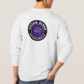 Wij zijn CR Long Sleeve Unisex Wit T-Shirt (Achterkant)