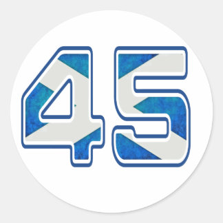 Wij zijn de 45% Sticker