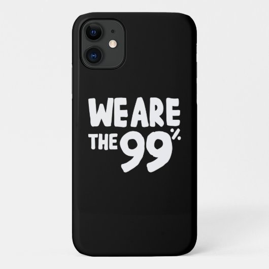 Wij zijn de 99 procent Case-Mate iPhone case (Achterkant)