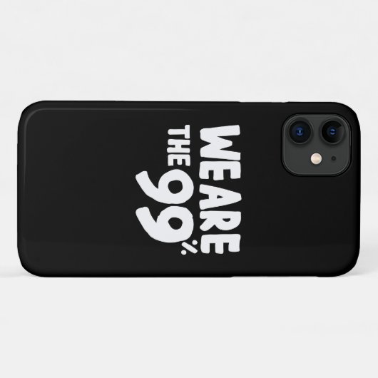 Wij zijn de 99 procent Case-Mate iPhone case (Achterkant (horizontaal))