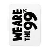 Wij zijn de 99 procent magneet (Verticaal)