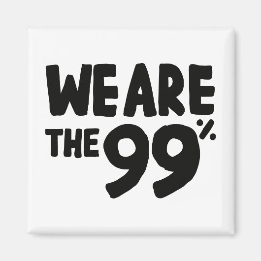 Wij zijn de 99 procent magneet (Voorkant)