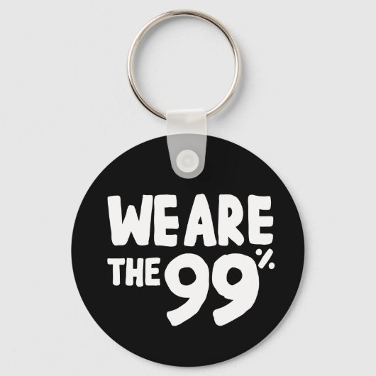 Wij zijn de 99 procent sleutelhanger (Voorkant)