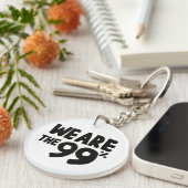 Wij zijn de 99 procent sleutelhanger (Voorkant Rechts)