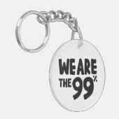 Wij zijn de 99 procent sleutelhanger (Voorkant Links)