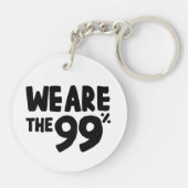 Wij zijn de 99 procent sleutelhanger (Achterkant)