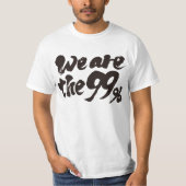 Wij zijn de 99 procent t-shirt (Voorkant)