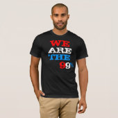 Wij zijn de 99% van XSTITCHESX T-shirt (Voorkant volledig)