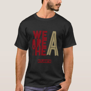 Wij zijn de A Atlanta Voetbal Jersey 404 United T-shirt