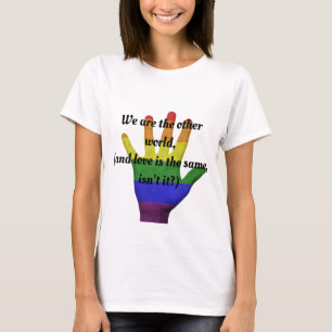 Wij zijn de andere wereld t-shirt