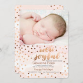 Wij zijn de Blije Kaart van de Vakantie van de (Voorkant / Achterkant)