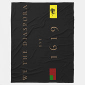 Wij zijn de diaspora fleece deken (Voorkant)