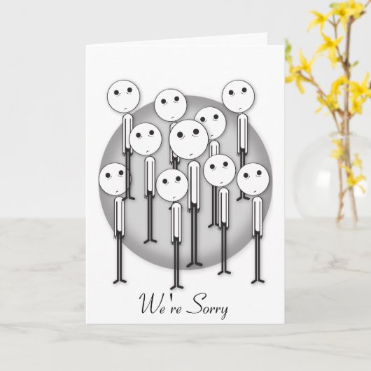 Wij zijn de Droevige Kaart van de (Gele Bloem)