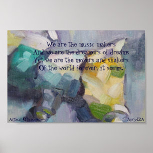 Wij zijn de dromers van dromen poster