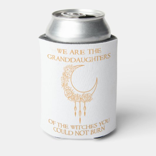 Wij zijn de grootdochters van de heksen blikjeskoeler (Blikje Achterkant)