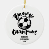 Wij zijn de Kinder kampioenen Keramisch Ornament (Voorkant)