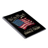 Wij zijn de mensen die ik sta met Donald Trump Notitieboek (Rechterzijde)