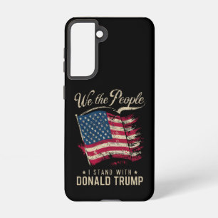 Wij zijn de mensen die ik sta met Donald Trump  Samsung Galaxy Hoesje